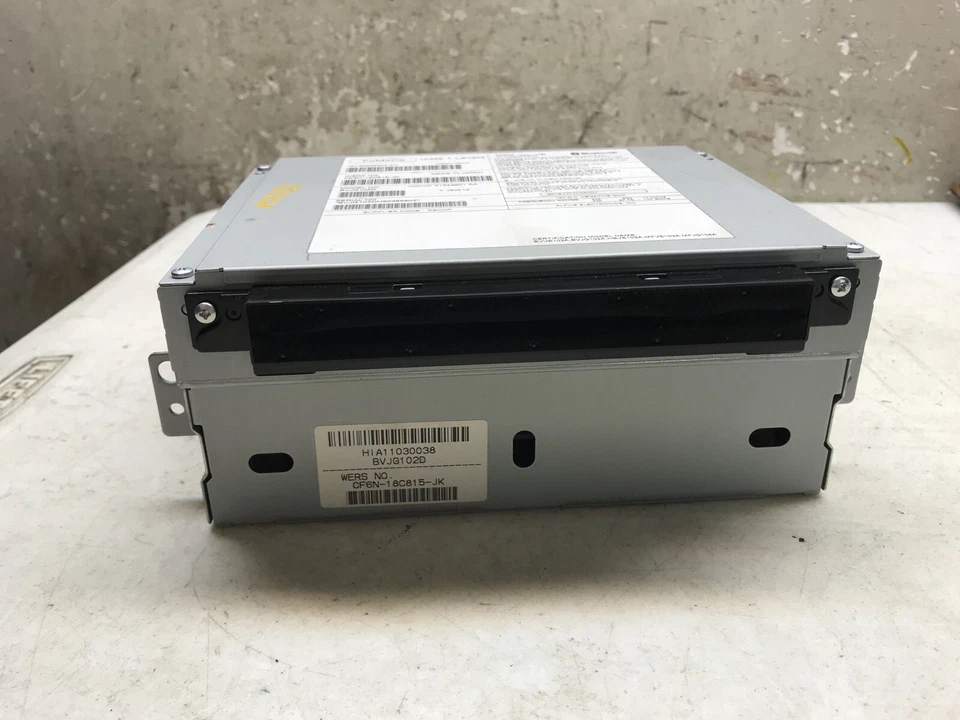 16 Jaguar F-Type Dash Mounted CD Player Unit Receiver CF6N-18C815-JK — 第 2/2 张图片