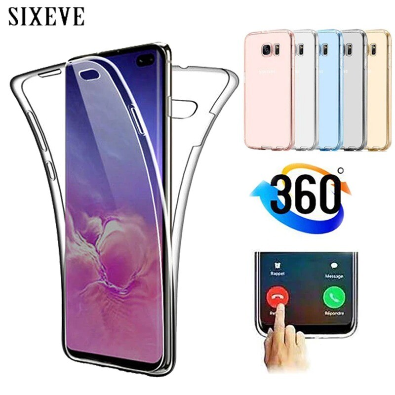 360° Full Protective Silicone Case Cover for Samsung Galaxy S10