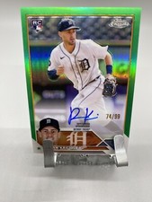 2023 Topps Chrome Update Ryan Kreidler Green Refractor Rookie Autograph /99 RC