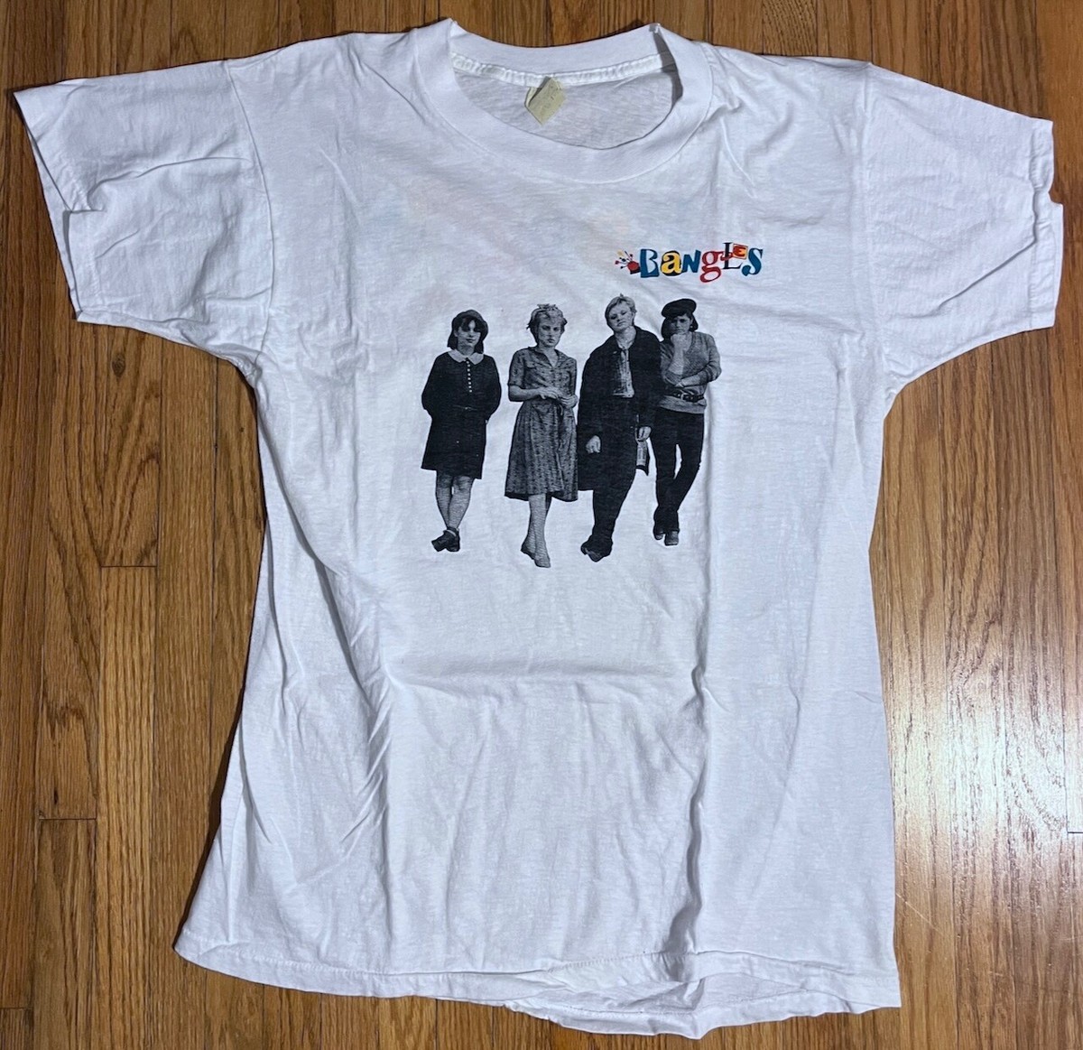 BANGLES U.S. Tour 1983 VINTAGE T-Shirt Susanna HOFFS Debbi Vicki