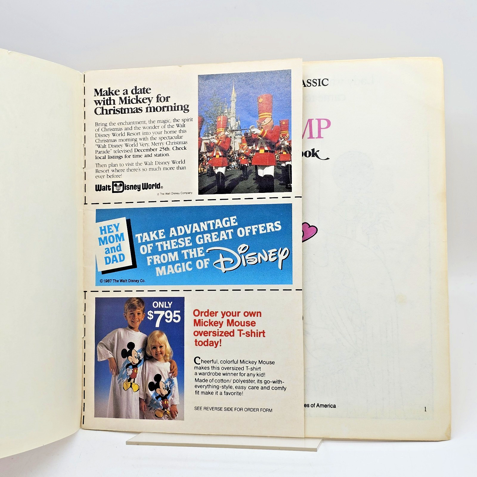 McDonald's American Tail: Fievel's Boat Trip & Lady and the Tramp Sticker Book