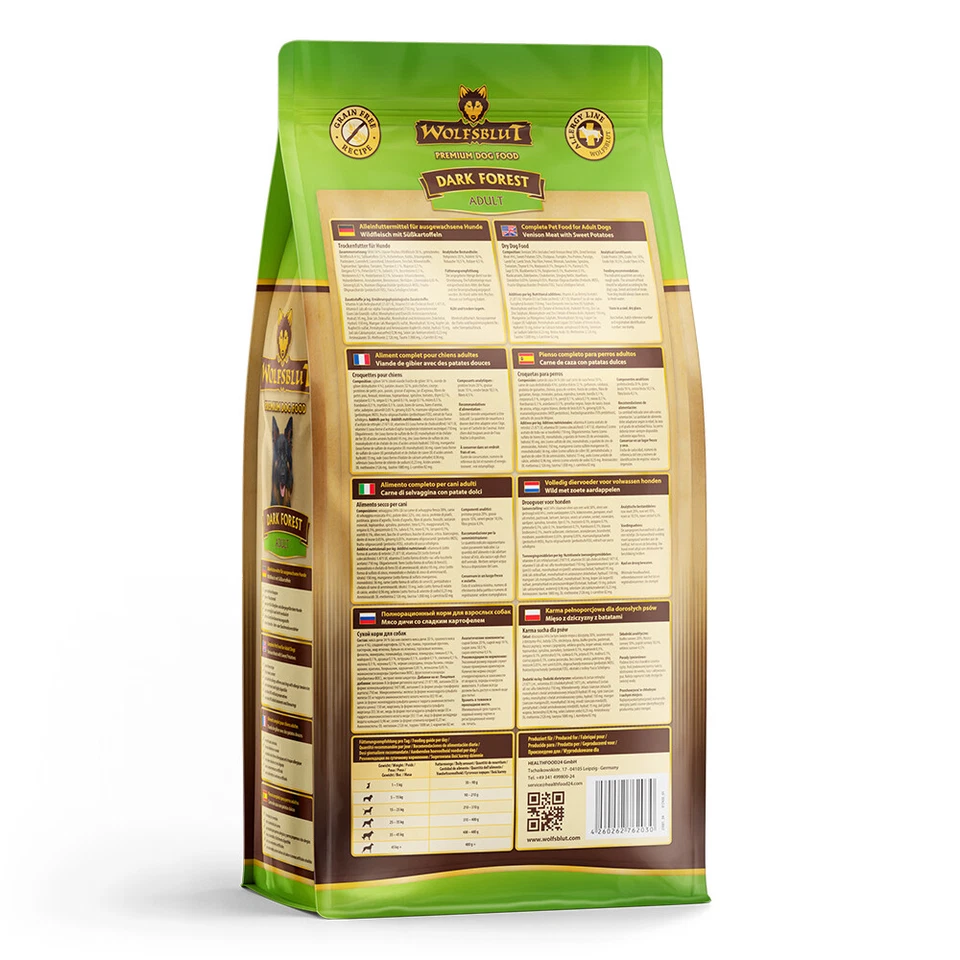 Wolfsblut - Dark Forest Adult - 2 kg - Hundefutter - Bild 3 von 4