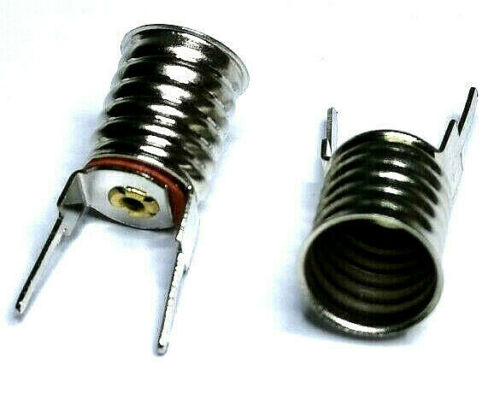 2 x Douille c.i. métal pour Ampoule E10                                    VASCM - Afbeelding 1 van 1