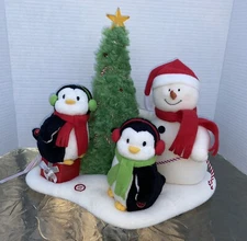 HALLMARK Jingle Pals VERY MERRY TRIO 2006 Sound & Motion Snowman Penguins Works