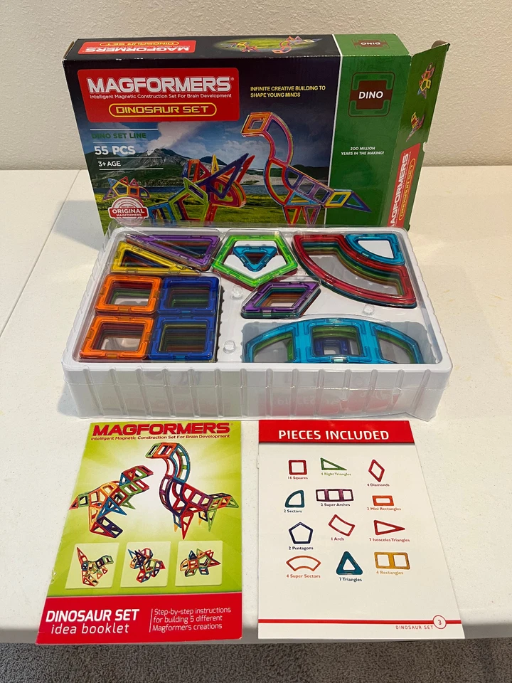 Magformers Dinosaur Set 55 PCS - Image 4 of 4