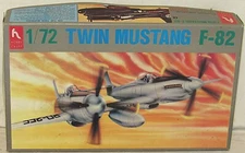 Hobbycraft #HC1301 Twin Mustang F-82 1:72 Scale Open Box - NOS