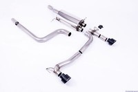 Milltek Auspuffanlage 70Mm GT100B Cerakote Black Ford Fiesta ST/MK8 (Jhh) 200PS