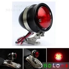 12V Motorcycle Retro Brake Stop Lamp Tail Lights For Harley Cafe Racers Bobbers