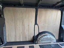VW T5 Ply Lining Panel Kit 3.6mm Plywood- Full Height Sides & 1/4's Tailgate-SWB