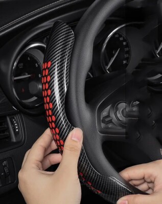 Auto Lenkradbezug- Lenkrahülle-  car Steering Wheel Cover. 15/38cm-Antirutscht.