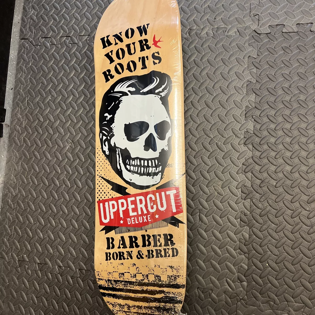 uppercut deluxe skate Board Or Barber Shop Display Pos