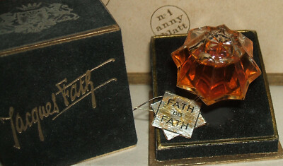 Jacques Fath Vintage Miniatur 1948 3ml Box 4,5x4,5x4,5cm First Edition