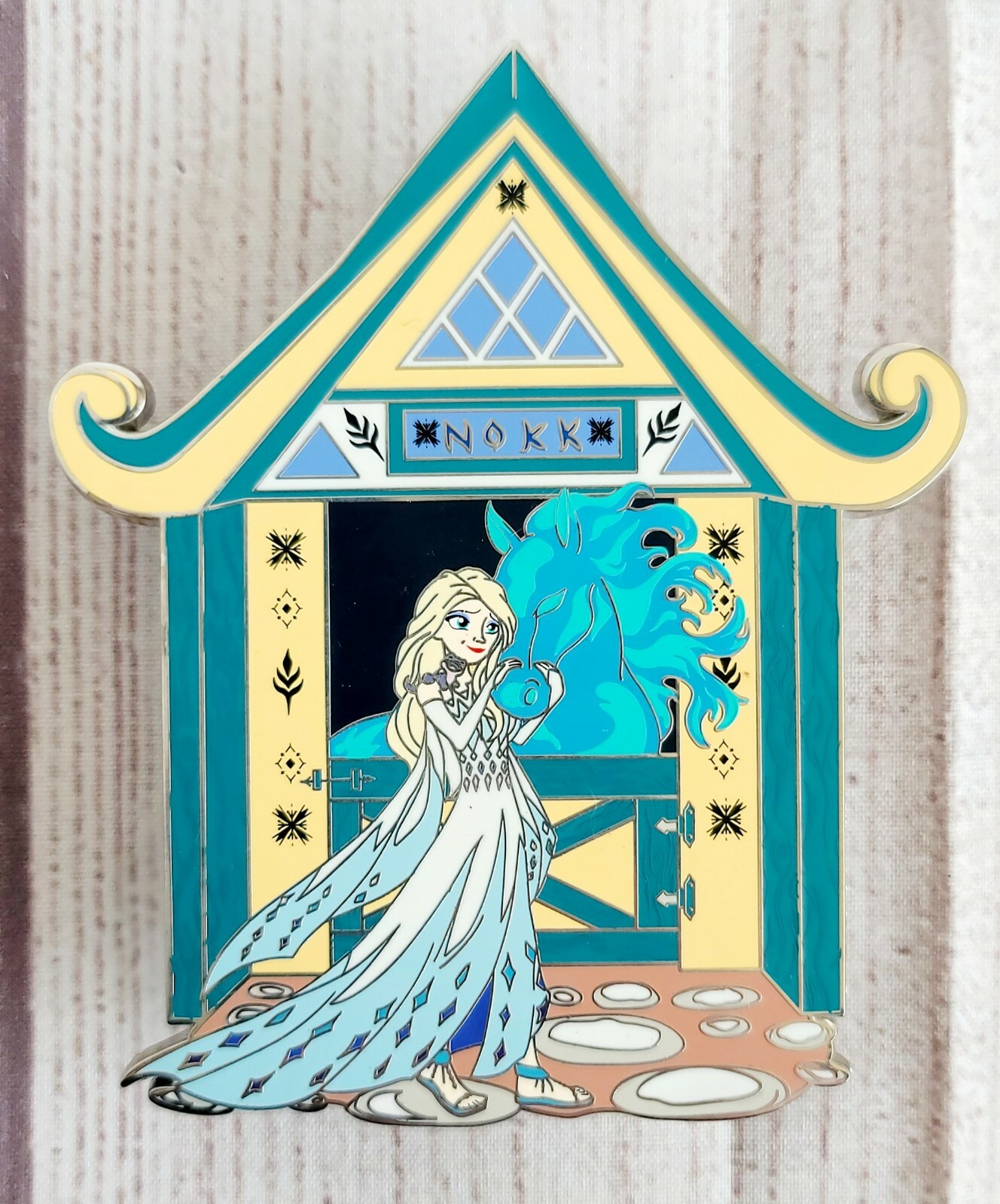 Disney Fantasy Pin Frozen 2 Elsa and Nokk Spirit Horse Frozen fantasy pin eBay