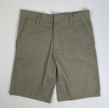 American School Uniform Boys Size 12 Khaki Tan Shorts