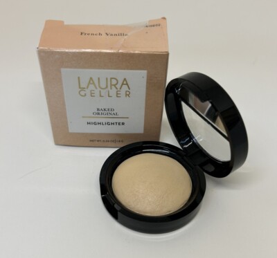 LAURA GELLER BAKED ORIGINAL HIGHLIGHTER FRENCH VANILLA FULL SZ  .06 oz NEW W/BOX