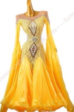 SunnyK Waltz Tango st Dance Dress Salsa Costume Stardard Ballroom Competition