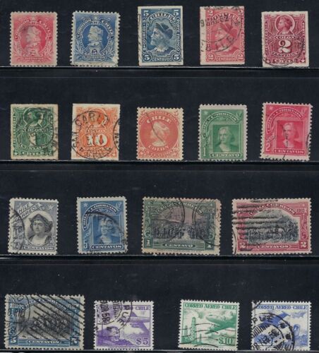 Nice Older Stamps from Chile............33R...........J-514 - Afbeelding 1 van 1