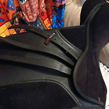 Hi-Lite All Purpose Saddles Synthetic Black 17" Horse Saddle MPN ELITE