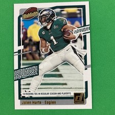 Jalen Hurts 2023 Donruss Highlights Insert #H-JH NFL Philadelphia Eagles