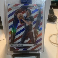 2024/2025 Prizm Basketball Stephon Castle Rookie RC #234 Red White Blue Spurs 