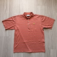 Vintage Augusta National Golf Shop Mens Polo Shirt M Stripped Masters 90s