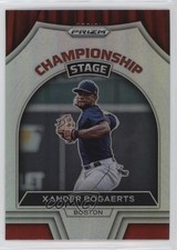 2022 Panini Prizm Championship Stage Silver Prizm Xander Bogaerts #CS-8 14dq