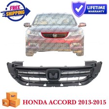 Sedan Grille 13-15 For Honda Accord Dark Gray Hybrid Model 71121t2fa01 Sedan Grille 13-15 For Honda Accord Dark Gray Hybrid Model 71121t2fa01