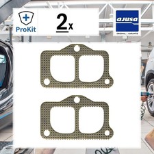 2x ORIGINAL® Ajusa Dichtung, Abgaskrümmer für Ford TRANSIT Kasten TRANSIT Bus