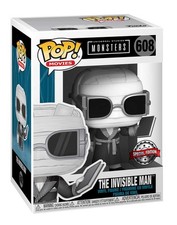 Gadget - Universal Monsters: Funko Pop! Movies - Invisible Man Black And White -