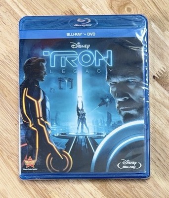 Tron: Legacy (Blu-ray + DVD, Disney, 2010) Jeff Bridges Olivia Wilde NEW SEALED