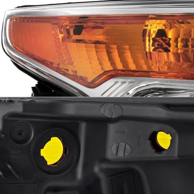 For Ford Explorer 11-15 Driver & Passenger Side Chrome Projector Headlights Foto 4 de 4