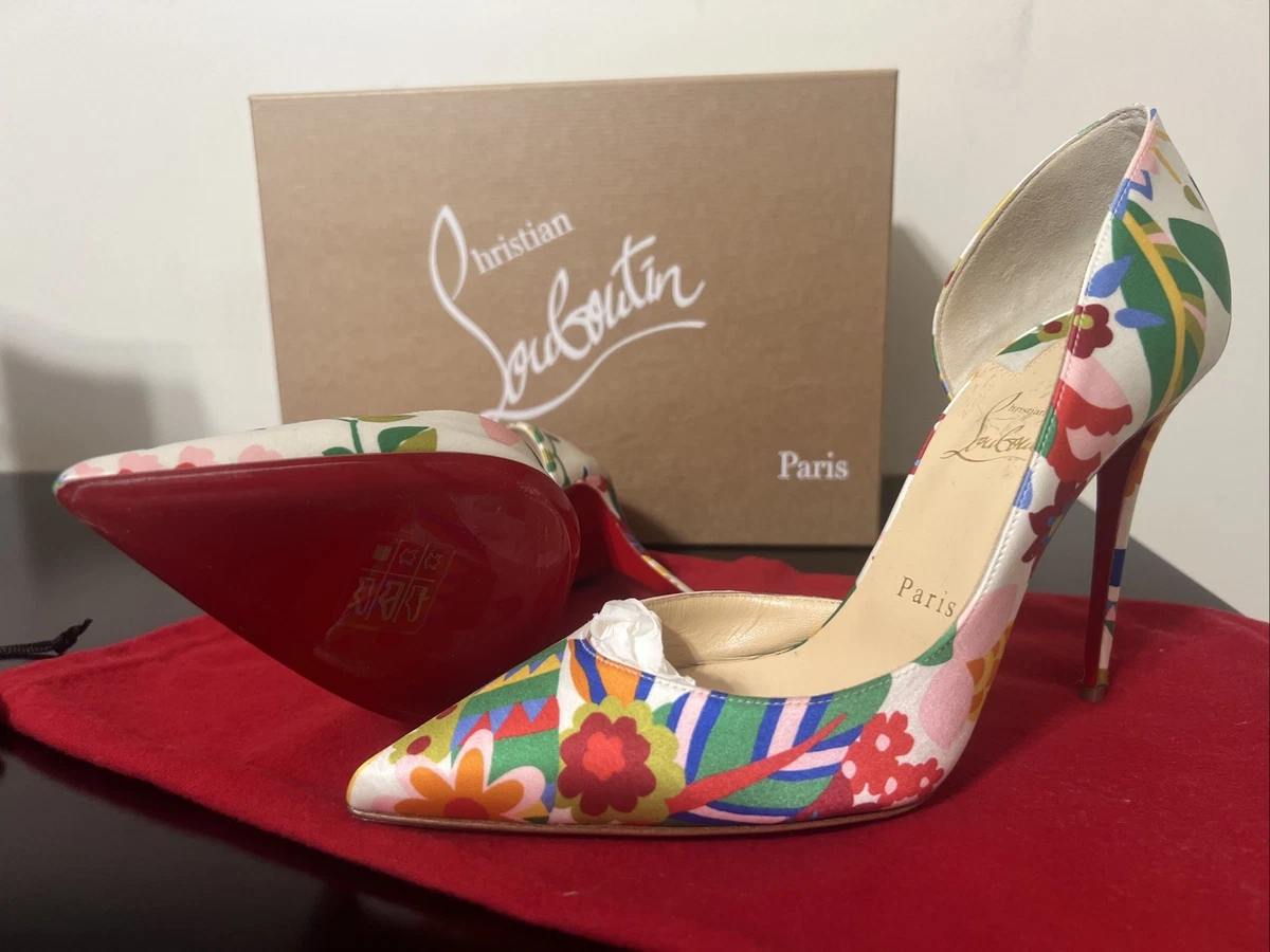 Christian Louboutin Women's Formal Floral Heels for Women for sale