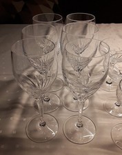 Nachtmann Fleuri Kristallgläser - 6 Weißwein-Gläser - Preis inklusive Versand 