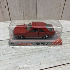 Car Model Red Renault Fuego 891 Diecast 1:43 Scale Norev In Box