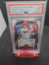 2022 Topps Museum Collection - Archival Autographs Shohei Ohtani #AA-SO 6/125 