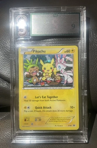 Pikachu XY95 Pokemon Card TCG XY Black Star Promo
