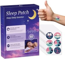 Sleep Patches for Adults, 60 Pack Upgraded Deep Sleep Patches, All Natural De...