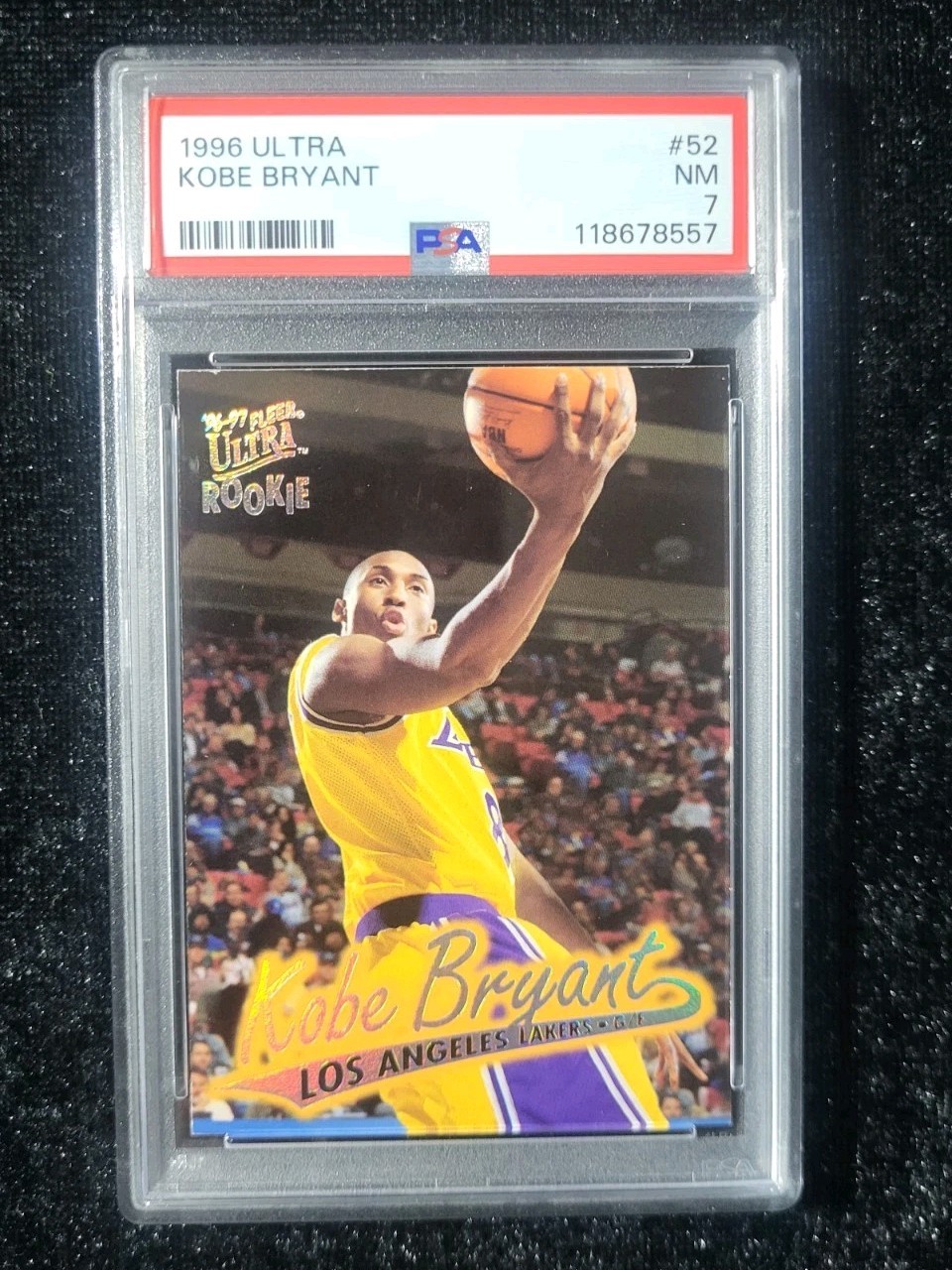 1996-97 Fleer Ultra - Kobe Bryant #52 (RC) PSA 7 - 1 Owner