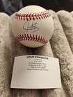 Juan Gonzalez Autographed Baseball. Tristar Certified.