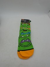 Teenage Mutant Ninja Turtles Crew Socks Brand New Kids Age 7-10