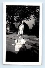 Old Vintage Photo MADERA CALIFORNIA STORK DELIVERING BABY IN BASKET HUMOROUS