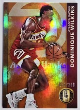 2015-2016 Panini Gold Standard Basketball #163 Dominique Wilkins /299 🟡✨️