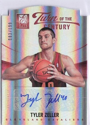 2012 Elite Tyler Zeller Turn of the Century Auto /199