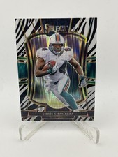 2025 Panini Select Chris Chambers Premier Level Zebra Prizm SSP Miami Dolphins