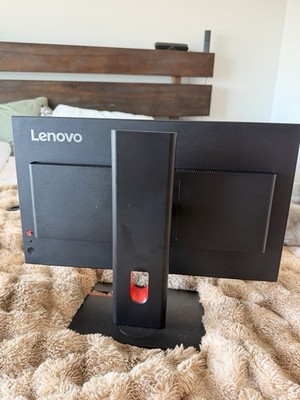 Lenovo ThinkVision T24-40 23.8'' FHD LED Monitor USB Hub HDMI DP VGA Black