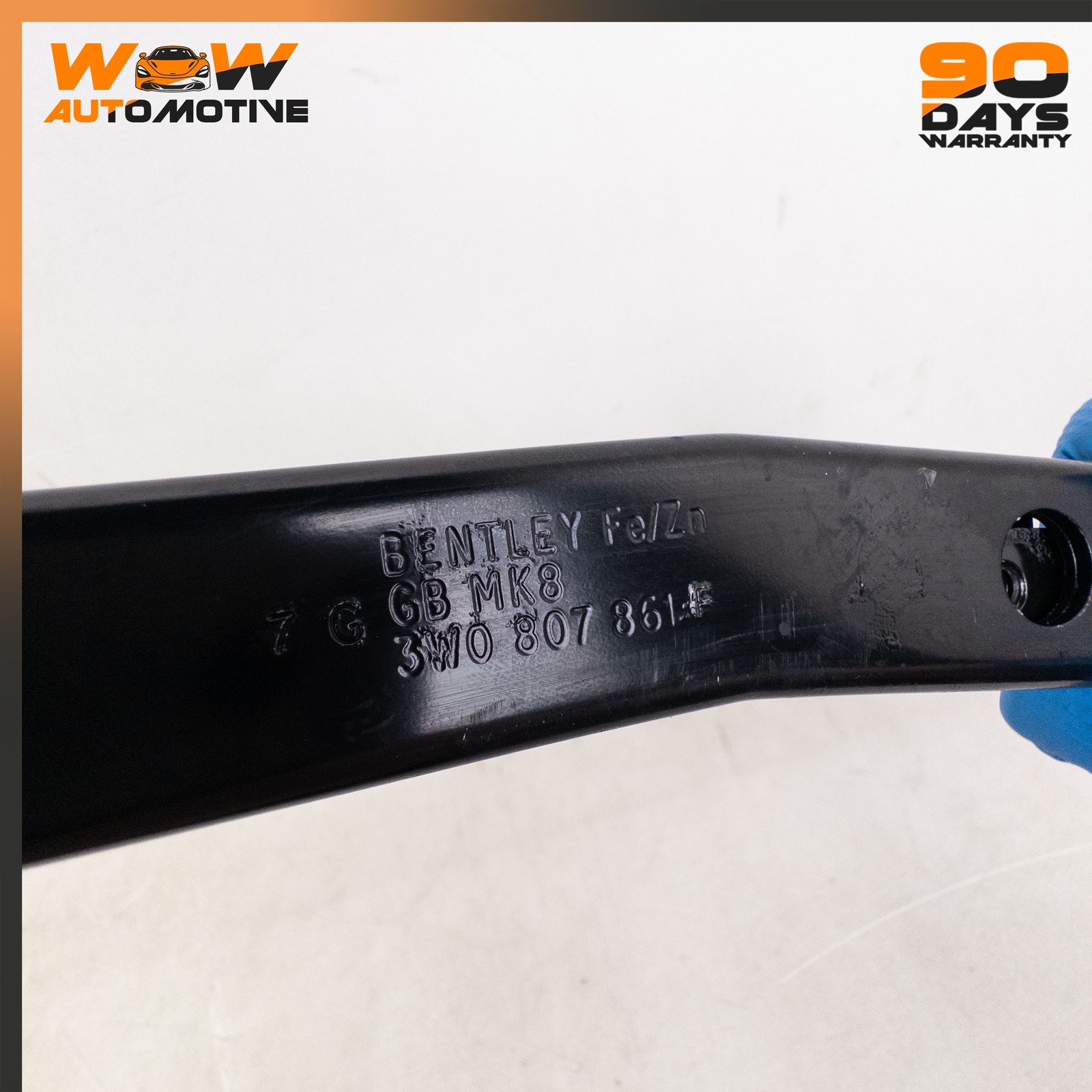 04-13 BENTLEY CONTINENTAL GTC FLYING SPUR FRONT BUMPER CENTER SUPPORT BRACKET OE
