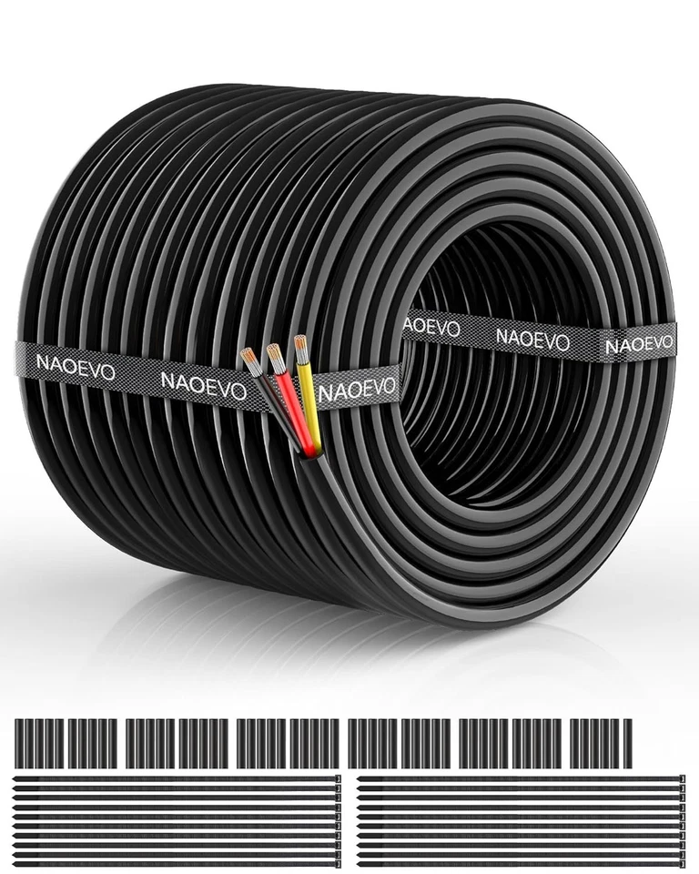Flexible Automotive Wiring 18 Gauge Cable 100FT - Image 3 of 4