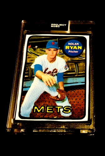 Nolan Ryan 2020 Topps Project Baseball #87 New York Mets 1969 Ver. Short Print A