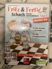 Fritz und Fertig Schach lernen und Trainieren Episode 1 CD-Rom genutzt