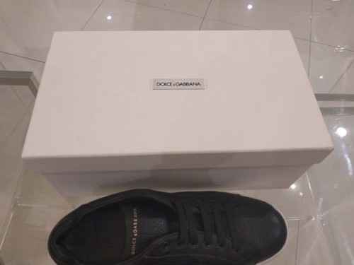 Dolce & Gabbana Bambino Sneakers Nero Pelle - Foto 16 di 16